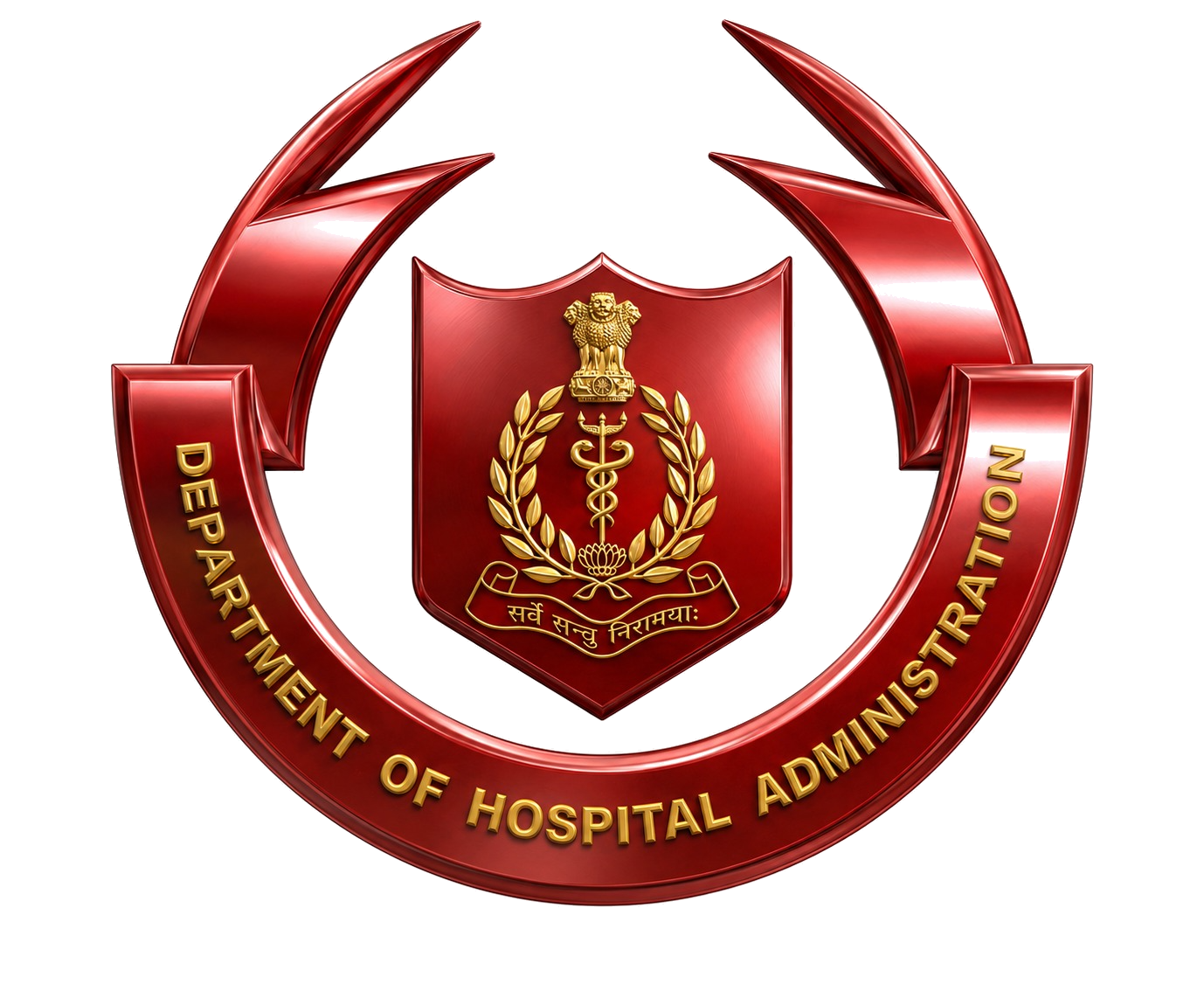 Department of Hospital Administration emblem
